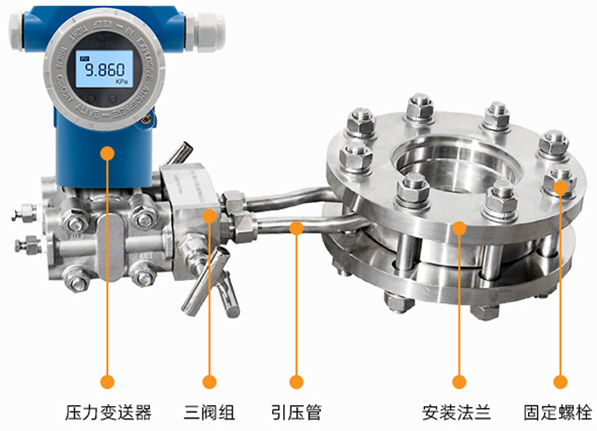 高压孔板流量计结构图